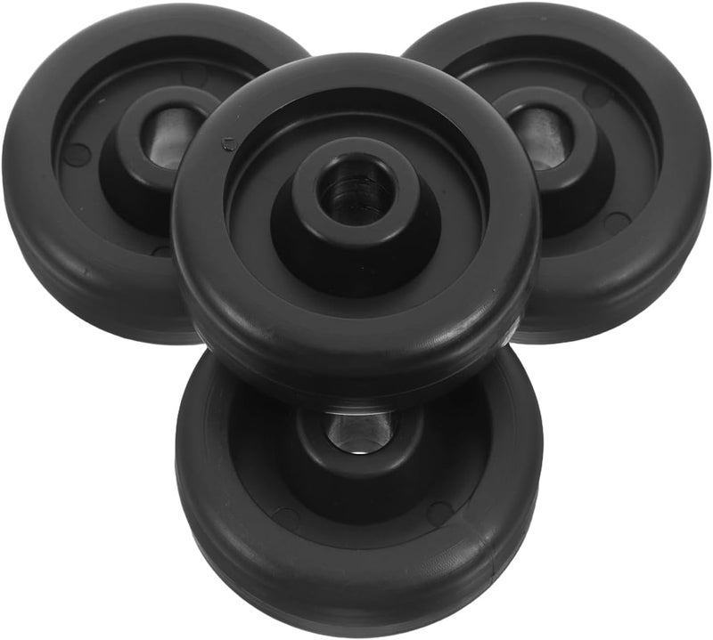 BCOATH 4pcs Replacement Wheels for Gym Equipment Wear-resistant System Wheels for Treadmills and Smooth Maneuverability Fitness Accessory - Image 1